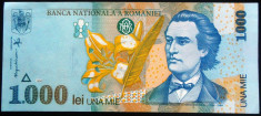 Bancnota 1000 lei - ROMANIA, anul 1998 *cod 193 - NECIRCULATA foto