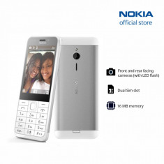 Telefon Refurbished Nokia 230 Dual Sim White P224 foto