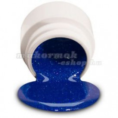 Gel colorat UV 7g - Blue Sparkle foto