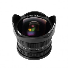 Obiectiv manual 7Artisans 7.5mm F2.8 Fisheye pentru Olympus si Panasonic MFT M4/3-Mount foto