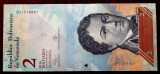 Venezuela 2 Bolivares, 2013, UNC (Necirculata), Bancnota Străină - Numismatică Venezuela