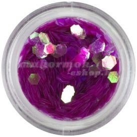 Hexagon, element aqua - fucsia Hexagon, element aqua - fucsia
