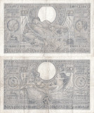 1942 (19 XI), 100 francs (P-107a.20) - Belgia