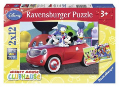 Puzzle Ravensburger Puzzle Mickey Mouse Clubhouse : Mickey, Minnie And Friends 2X12pcs foto