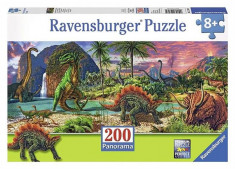 Puzzle Ravensburger Puzzle The Land Of Dinosaurs Xxl 200Pcs foto