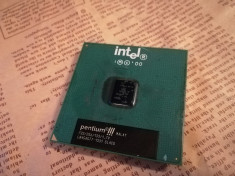 Procesor colectie socket 370 Intel Pentium III 733Mhz Coppermine FSB 133 foto