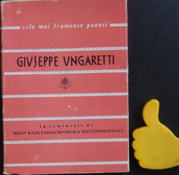 Poezii Giuseppe Ungaretti