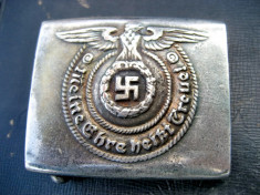 ww2-Pafta ofiter german al 3 lea Reich originala autentica. foto