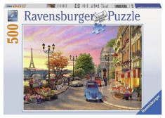 Puzzle Ravensburger Puzzle Paris By Night 500Pcs foto