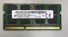 Kit Memorii Laptop SODIMM Micron 16GB(2x8) DDR3 PC3L-12800S 1600Mhz 1.35V foto