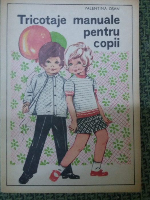 TRICOTAJE MANUALE PENTRU COPII VALENTINA OSAN