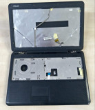 Dezmembrez laptop ASUS X5DC palmrest carcasa inferioara bottomcase touchpad