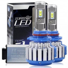 Set 2 bec Turbo Led auto canbus HB3 / 9005 / HB4 / 9006 produs nou! foto