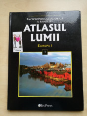 Atlasul lumii. Enciclopedia Geografica a Familiei, Vol. 3, Europa I foto