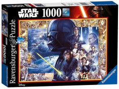 Puzzle Ravensburger Star Wars Saga 1000Pcs foto