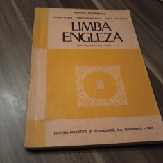 MANUAL LIMBA ENGLEZA CLASA XI CORINA COJAN EDITURA DIDACTICA 1994