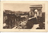 (A) carte postala(ilustrata)-FRANTA-Paris-Arcul de Triumf, Germania, Necirculata, Printata