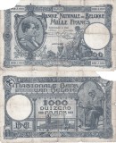 1922 (30 IX), 1.000 francs (P-96a.2) - Belgia