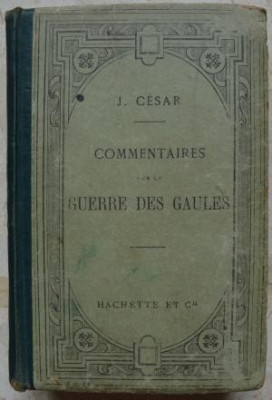Cesar - Commentaires sur la Guerre des Gaules ( text latin ) foto