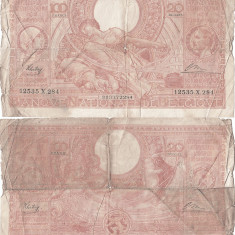 1944 (4 XI), 100 francs (P-113) - Belgia