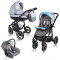 Carucior Crooner 3 in 1 Blue Gray