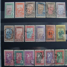 LOT TUNISIA TAXE 1906 , 1926 /PRIMA SERIE COMPLETA - 5F MNH