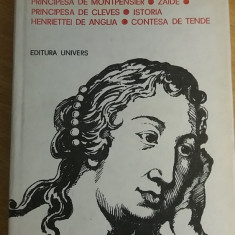 myh 522 - PRINCIPESA DE MONTPENSIER - SI ALTELE - DOAMNA DE LAFAYETTE- ED 1984