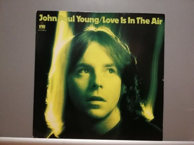 John Paul Young &amp;ndash; Love is in the Air (1977/Ariola/RFG) - Vinil/Vinyl/Impecabil foto