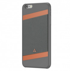 Husa iPhone 6/6S Adonit (Wallet) Gri/ Portocaliu foto