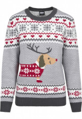 Ladies Sausage Dog Christmas Sweater foto