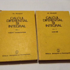 Calcul Diferential Si Integral Vol.1-2 - Gh. Siretchi ,RF14/2