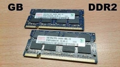 memorii Placuta rami ram Hynix Pc2-6400s-666-12 2rx8 2GB DDR2 kit 4gb foto