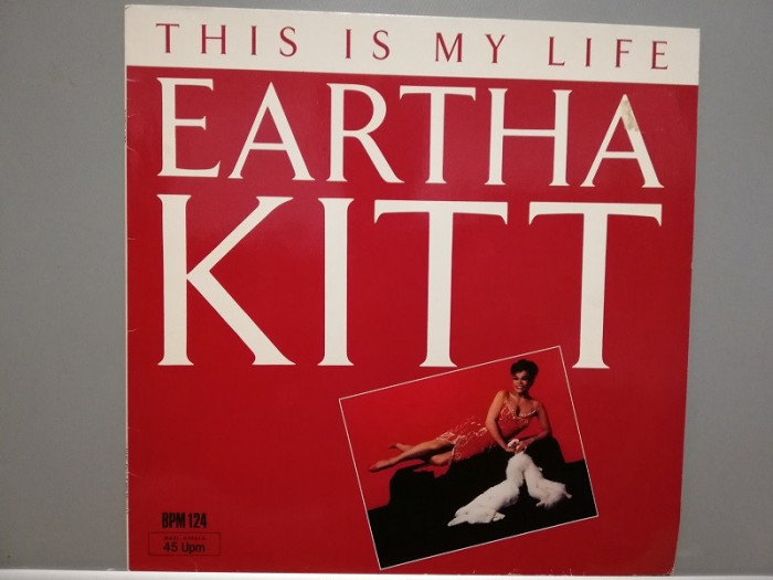 Eartha Kitt &ndash; This Is My Life (1986/Metronome/RFG) - VINIL Maxi-Single &quot;12/NM