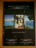 myh 112 - REVISTA CASA - NICE PROPERTIES - PIESA DE COLECTIE