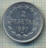 11754 MONEDA- GUVERNUL EUZKADI - 2 PESETAS -ANUL 1937 -STAREA CARE SE VEDE, Europa