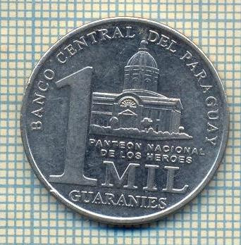 11714 MONEDA- PARAGUAY - 1 MIL(1000) GUARANIES -ANUL 2007 -STAREA CARE SE VEDE foto