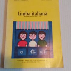 Limba italiana -Manual pentru clasa a V-a - Haritina Gherman, Geta Popescu