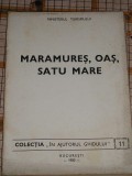 myh 31f - ITINERAR TURISTIC - MARAMURES - OAS - SATU MARE - NR 11 - ED 1980