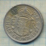 11706 MONEDA- MAREA BRITANIE -HALF CROWN -ANUL 1957 -STAREA CARE SE VEDE, Europa