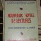 myh 523s - NOUVEAUX TEXTES DE LECTURES - O AURIAC - H HAVARD - ED 1962