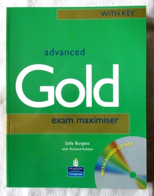 &amp;quot;ADVANCED GOLD EXAM MAXIMISER. With Audio CD Set (CD 1+2). With Key&amp;quot; S. Burgess foto