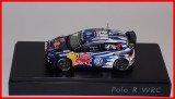 Macheta VOLKSWAGEN POLO R WRC #2 Rally Monte Carlo 2015 (scara 1/43) SPARK, 1:43