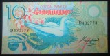 Seychelles : 10 rupees ND (1983 ) . UNC ( bancnota necirculata )