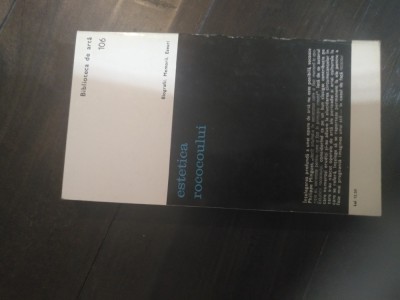 J Philippe Minguet - Estetica rococoului Ad foto