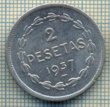 11756 MONEDA- GUVERNUL EUZKADI - 2 PESETAS -ANUL 1937 -STAREA CARE SE VEDE, Europa