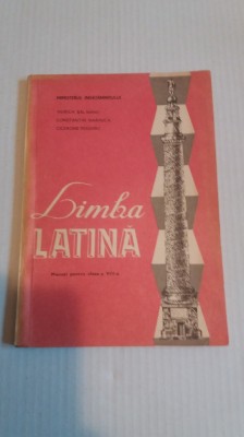 Limba latina - Manual pentru clasa a VIII-a - Viorica Balaianu foto