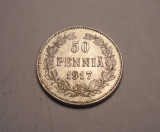 Finlanda 50 Pennia 1917 Perfect UNC, Europa