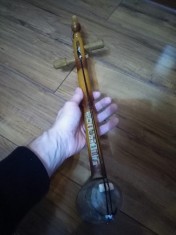 Instrument muzical vechi, de colectie foto