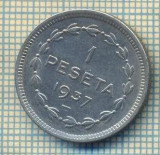 11732 MONEDA- GUVERNUL EUZKADI - 1 PESETA -ANUL 1937 -STAREA CARE SE VEDE, Europa