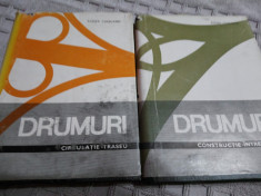 Drumuri-(vol 1)circulatie-traseu-(vol 2)constructie-intretinere-Roger Coquand foto